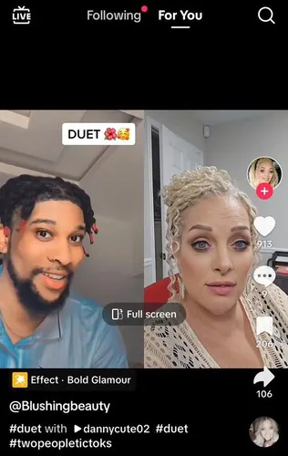 Dueto no TikTok